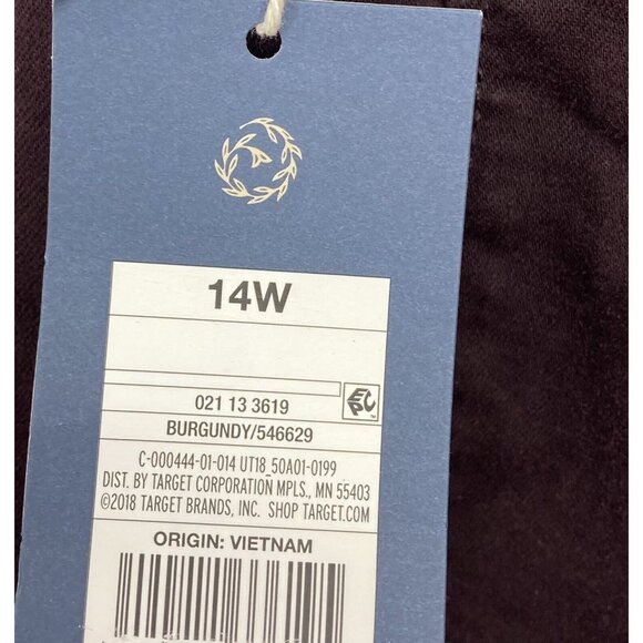 Universal Thread Plus 14W 14 Plum Skinny Jeans Smooth Sculpts Stretch New B80 - Picture 9 of 9